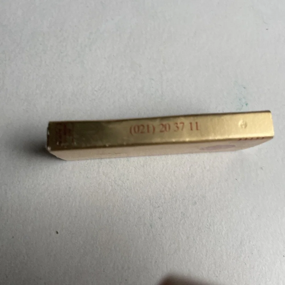 Vintage Matchbook Lausanne Palace Gold Swiss‎ Tradition Hotels Rare